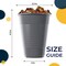 Exquisite Party Solids 12 Oz Plastic Cups – 100 Pack Disposable Cups for Parties & Events | Durable Plastic Party Cups | Bulk Drink Cups for Soda, plastic cup | Recyclable Disposable Cups for Everyday Use & Celebrations